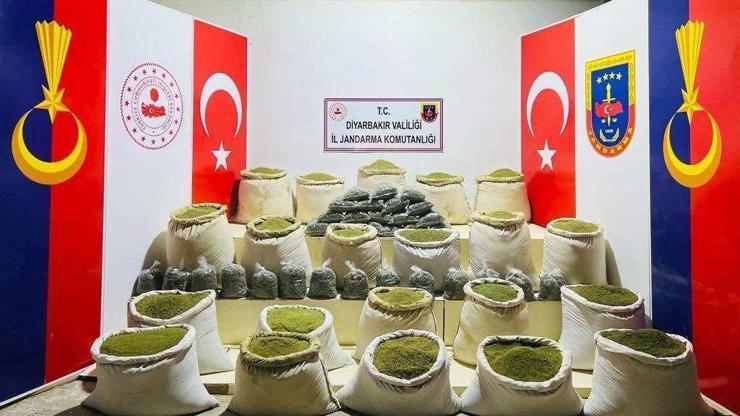 İçişleri: Diyarbakırda 542 kilo esrar ele geçirildi