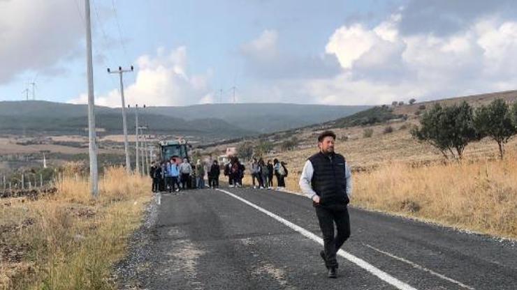 Şarköyde seyir halindeki öğrenci servisi yandı