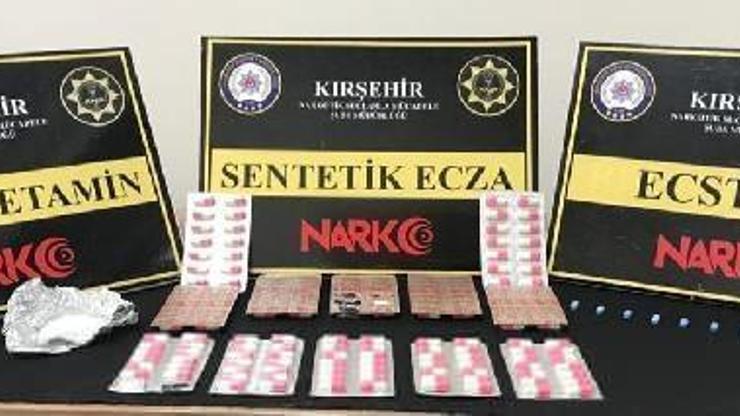 Kırşehir’de uyuşturucu operasyonu: 4 gözaltı