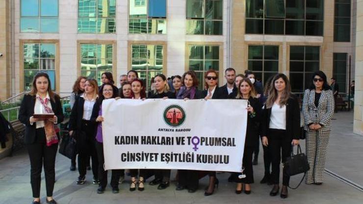 Avukatlardan, kadına yönelik şiddetle mücadele vurgusu