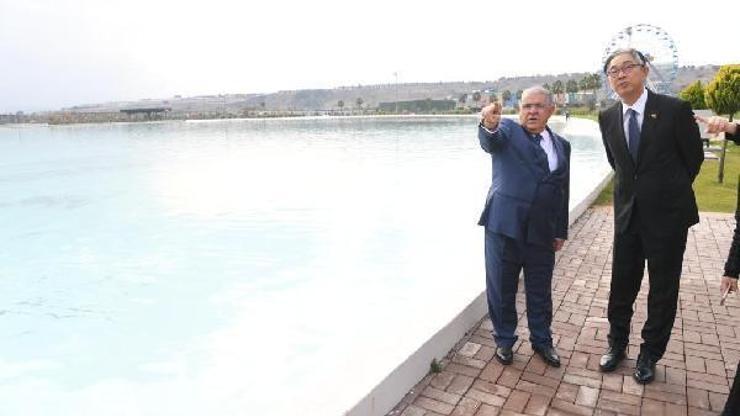 Güney Kore Büyükelçisi EXPO 2023ü ziyaret etti