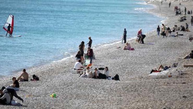 Ekimde, Antalyada 41,2 derece ile sıcaklık rekoru