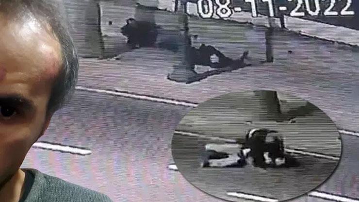 Silivride sokakta tanımadığı kişiyi darbeden şüpheli yakalandı