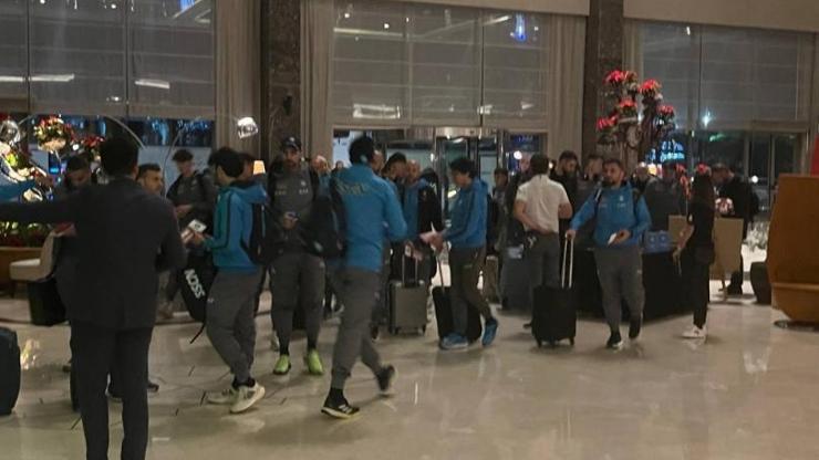 Napoli Antalyaya geldi, bir ilk yaşandı