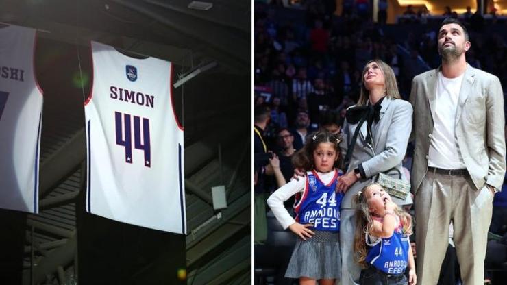 Anadolu Efes Krunoslav Simonun 44 numaralı formasını Sinan Erdeme astı