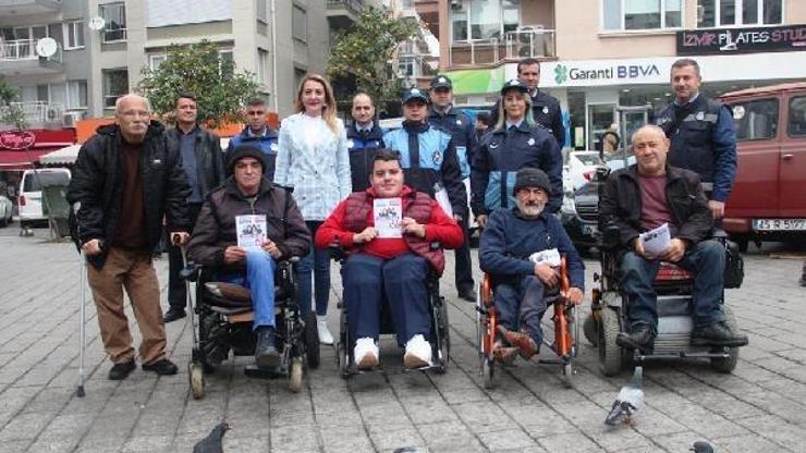 Engelsiz yol için yürüdüler