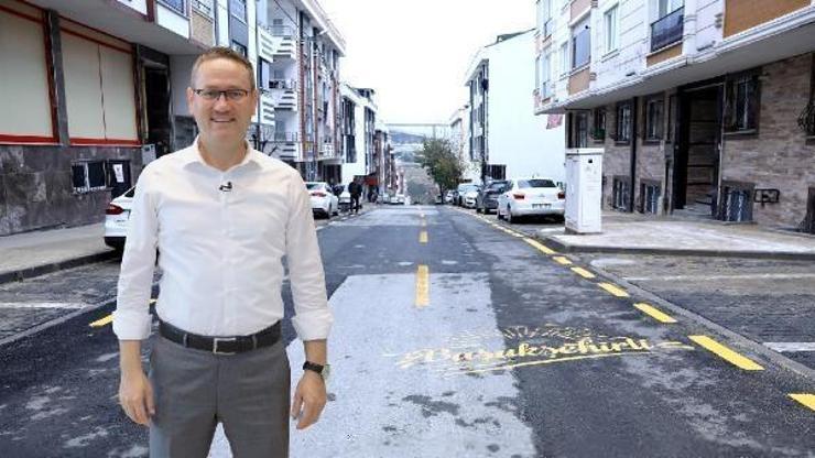 Başkan Kartoğlu, Başakşehir’de üstyapı çalışmalarını yerinde inceledi