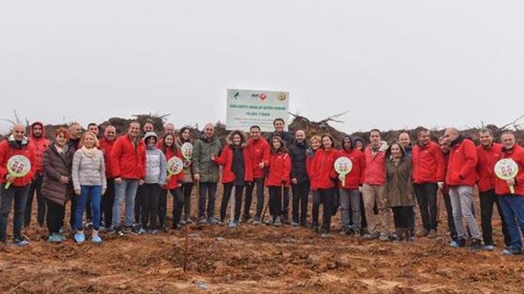 16 bin fidan toprakla buluştu