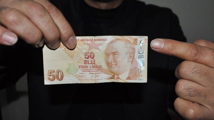 Hatalı basım 50 lirayı fark etti: Teklif olursa değerlendireceğim