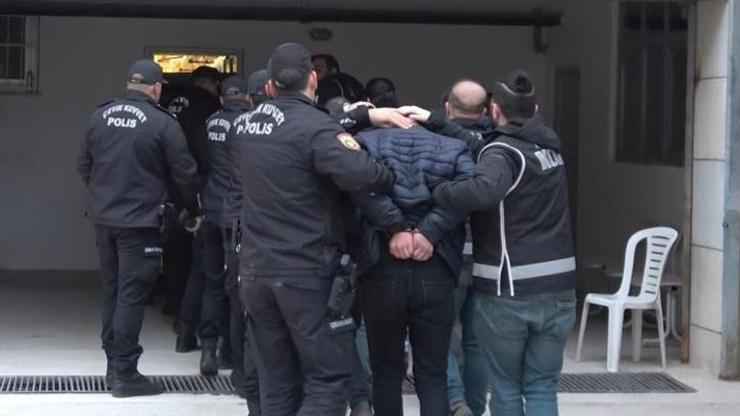 Elazığda Silindir operasyonunda 17 tutuklama