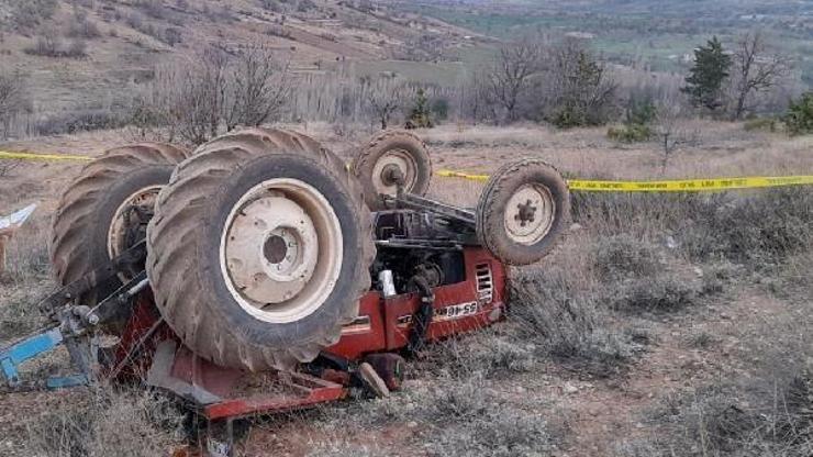 Traktörün altında kalan çiftçi hayatını kaybetti