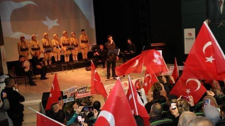 Şehit aileleri için türkü ve şiir gecesi