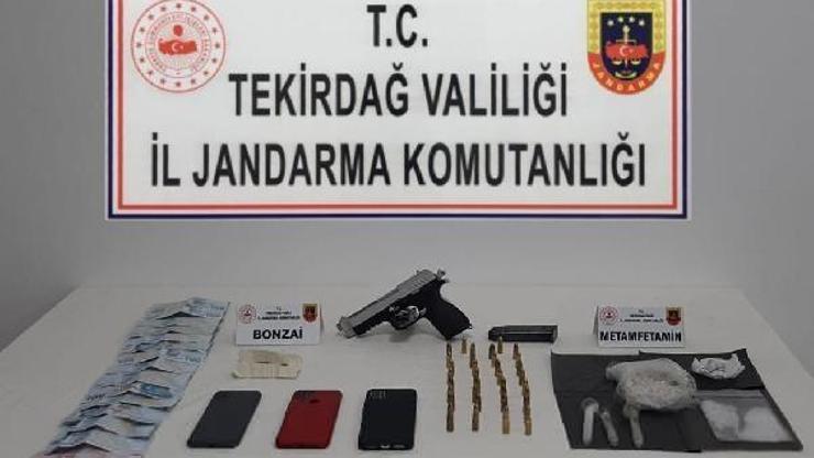Tekirdağda uyuşturucu operasyonu: 3 gözaltı