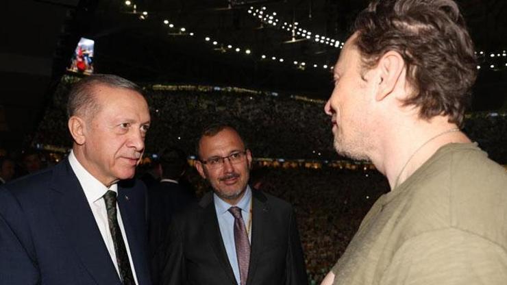 Cumhurbaşkanı Erdoğan, Elon Musk ile bir araya geldi