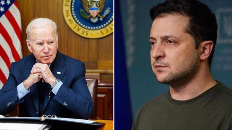 Zelenskiy ve Biden arasındaki ikili görüşme başladı