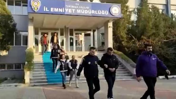 Tekirdağda fuhuş operasyonunda 2 tutuklama