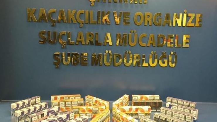 Çankırıda kaçak tütün operasyonu