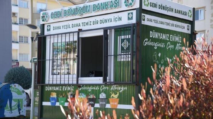 Osmaniye’de Geri Dönüşüm Bankaları kuruldu