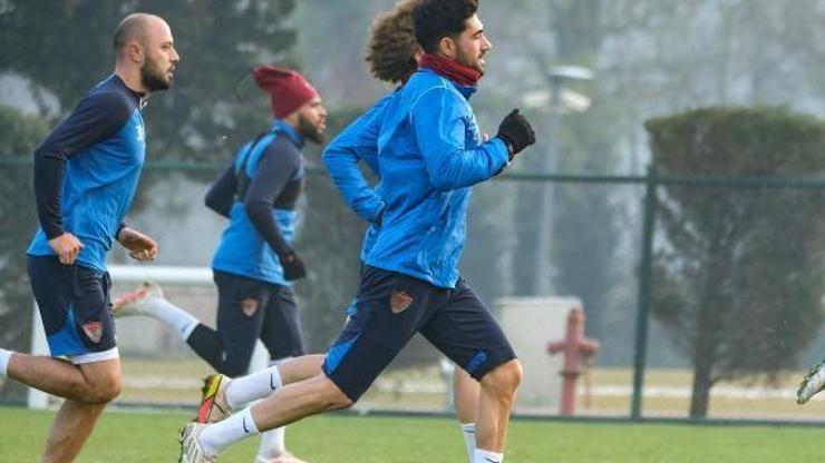 Hatayspor’da Ümraniyespor maçı hazırlıkları sürdürdü