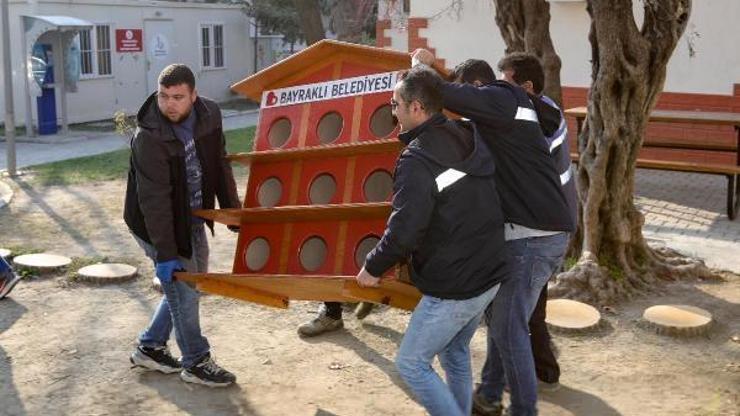 Bayraklıda yeni yılda can dostlara sıcak yuva