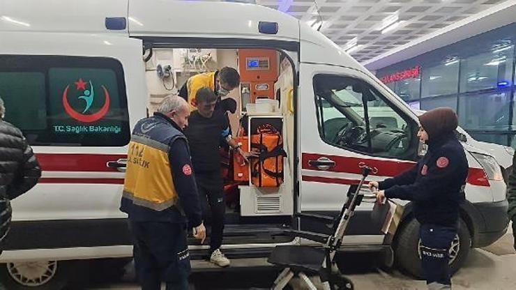 Yangında dumandan etkilendi