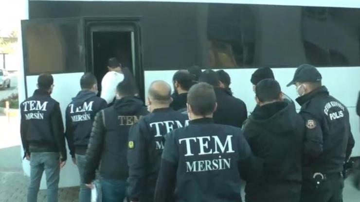 Mersinde 4 DEAŞ şüphelisine tutuklama