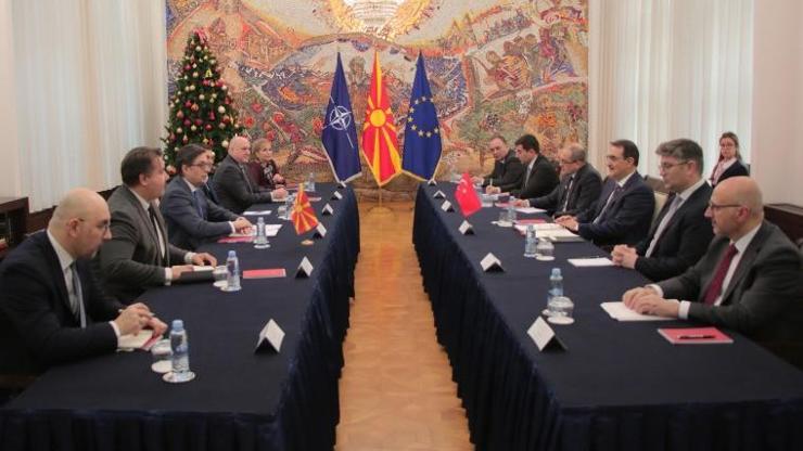 Bakan Dönmezden Kuzey Makedonya ziyareti