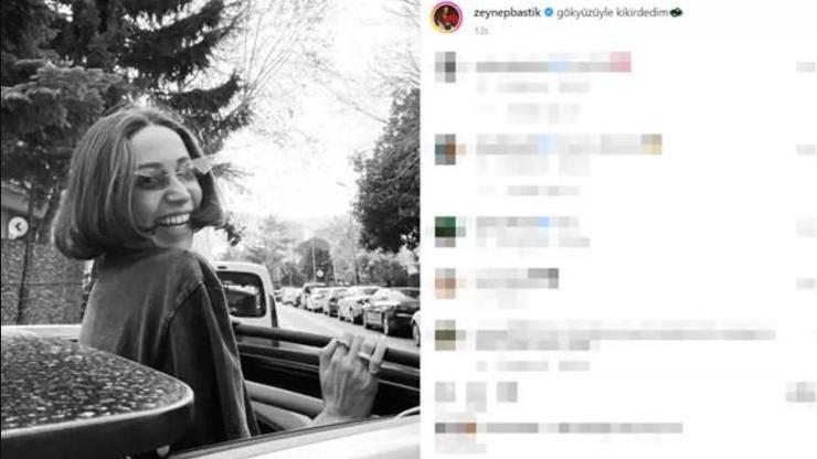 Zeynep Bastık yayınladığı karelerle adından söz ettirdi