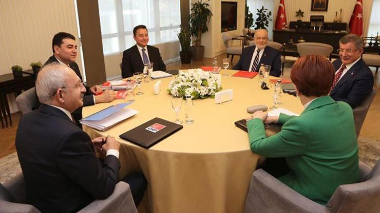 6lı masa adayını ne zaman açıklayacak Tarih belli oldu...