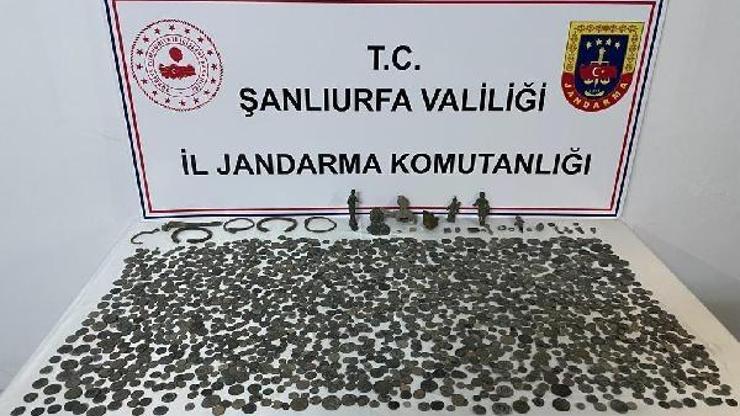 Şanlıurfa’da tarihi eser kaçakçılığına gözaltı