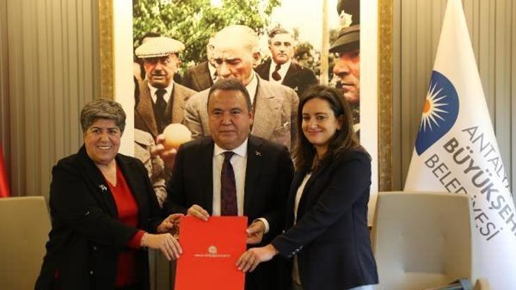 Antalya Büyükşehir Belediyesi ilk oldu