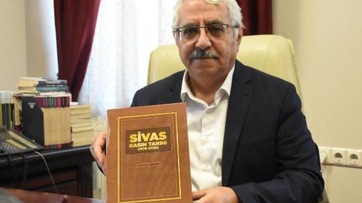 Yazar İbrahim Yasak, Sivas Basın Tarihini kaleme aldı