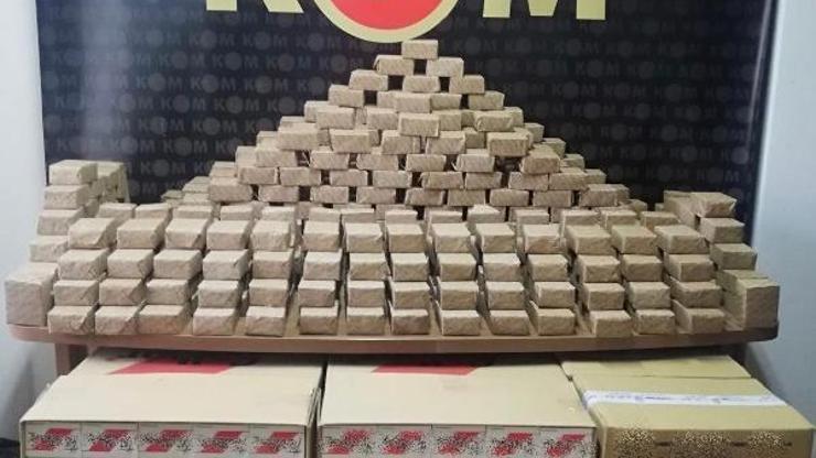 Malatyada 50 bin kaçak makaron ele geçirildi