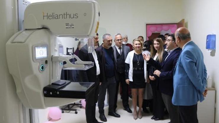 Devlet hastanesinde mamografi cihazı hizmete başladı