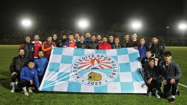 Kaş Belediye Spor ilk antrenmanını yaptı