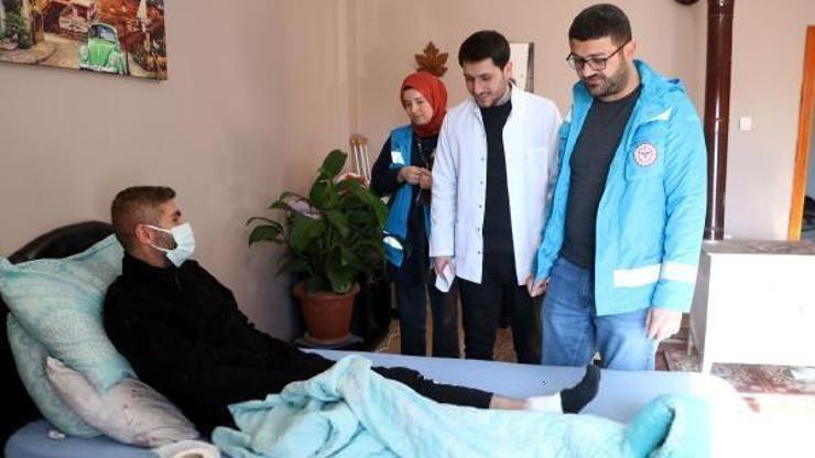 Yüksekovada 155 kişiye evde sağlık hizmeti veriliyor