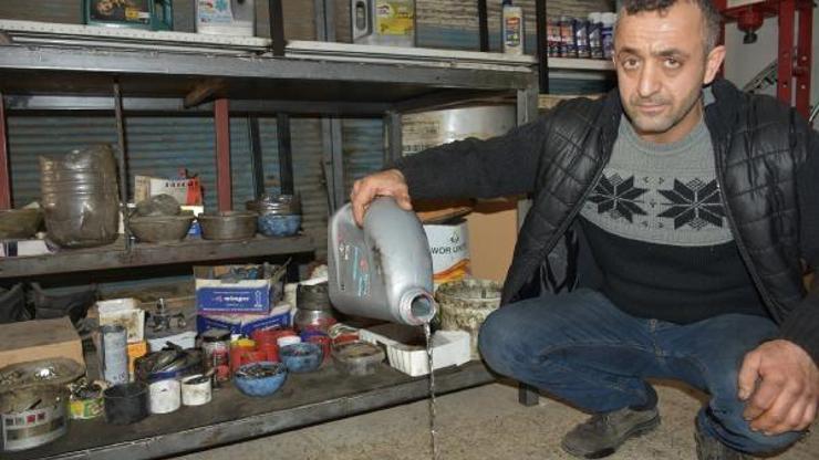 Batman’da madeni yağ hırsızlarına sulu önlem
