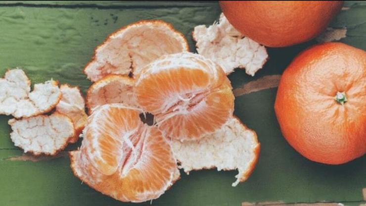 Yıllarca hata yapmışız Mandalina kabuğunun faydaları