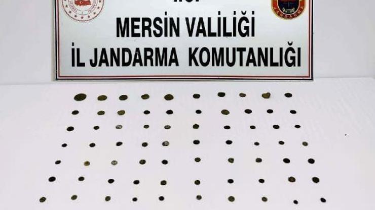 Mersinde tarihi eser operasyonu; satamadan yakalandı