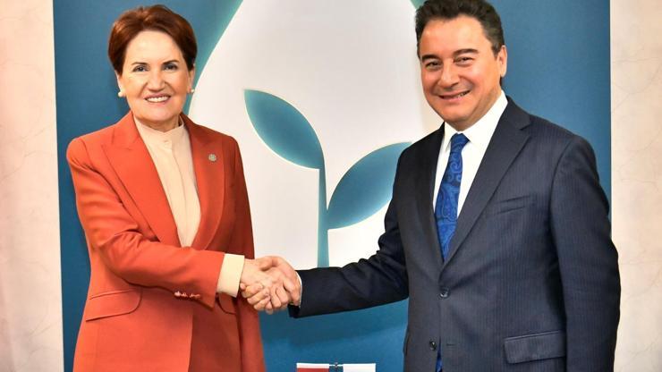 Akşener, Babacanı ziyaret etti