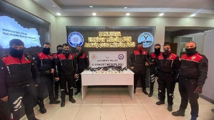 Şanlıurfa’da, asayiş denetiminde 14 gözaltı