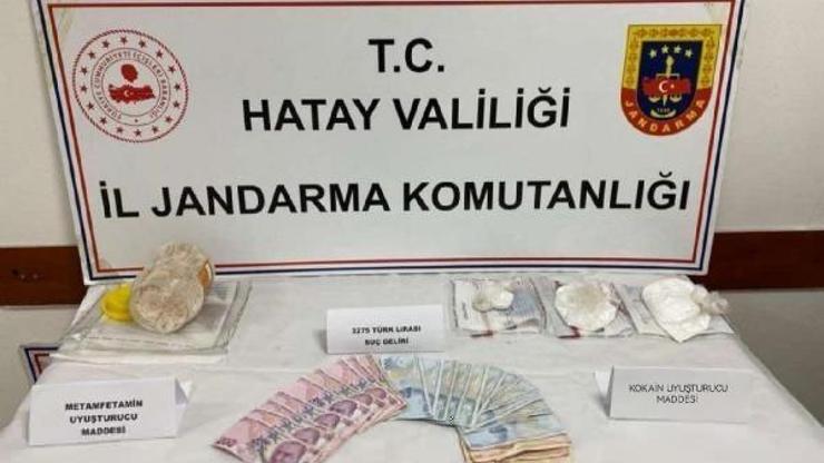 Evin bahçesinde uyuşturucu ele geçirildi