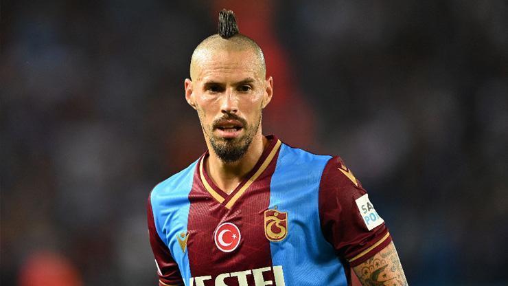 Trabzonsporda Hamsik kadrodan çıkartıldı