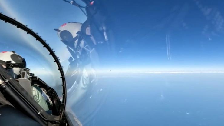 MSB, F-16ların eğitim uçuşunu paylaştı