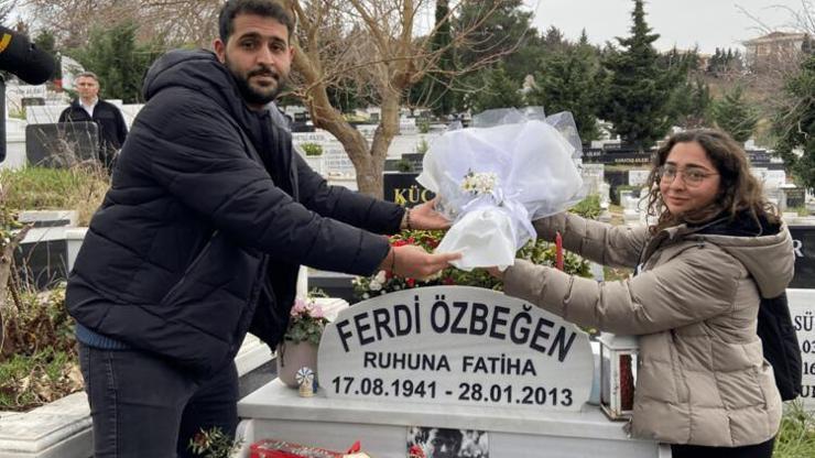 Ferdi Özbeğen mezarı başında anıldı