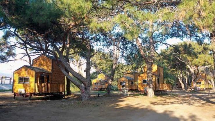 Erdemlide bungalov ve glamping evler yaygınlaşıyor