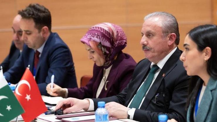 TBMM Başkanı Şentop, Pakistanlı mevkidaşı Durrani ile bir araya geldi