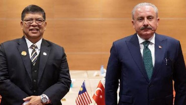 Şentop, Malezya Temsilciler Meclisi Başkanı Dato Johari Bin Abdul ile görüştü