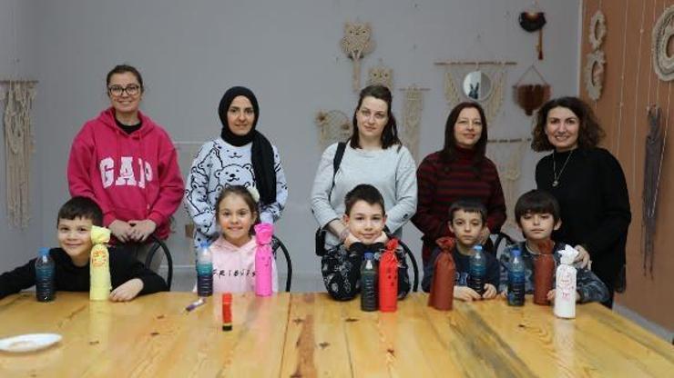 Mudanyalı çocuklar yarıyıl tatilinde sanatla buluşuyor