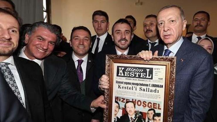 Cumhurbaşkanı Erdoğana 24 yıllık sürpriz
